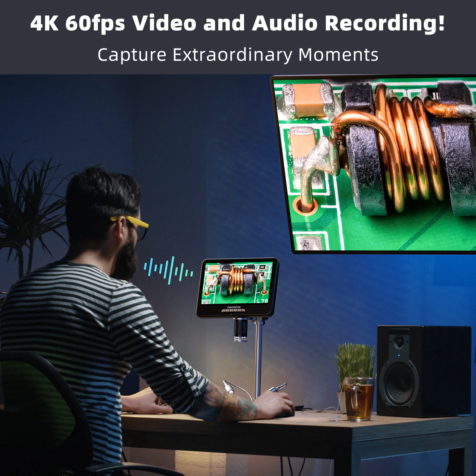 Andonstar AD210S-Pro 4K 60FPS  – Repair Electronics recenzja i cena