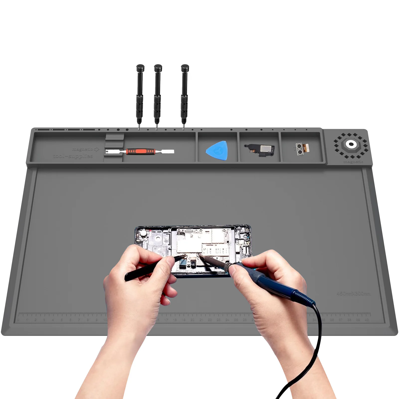 Mata do stacji lutowniczej Sil – Electronics Repair Workstation recenzja i cena