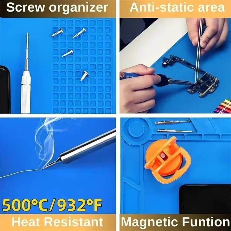 Mata magnetyczna silikonowa ma – Electronics Repair Workstation recenzja i cena