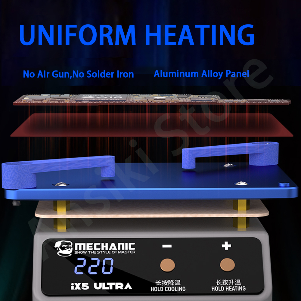 MECHANIC ix5 Ultra podgrzewacz – Electronics Repair Workstation recenzja i cena